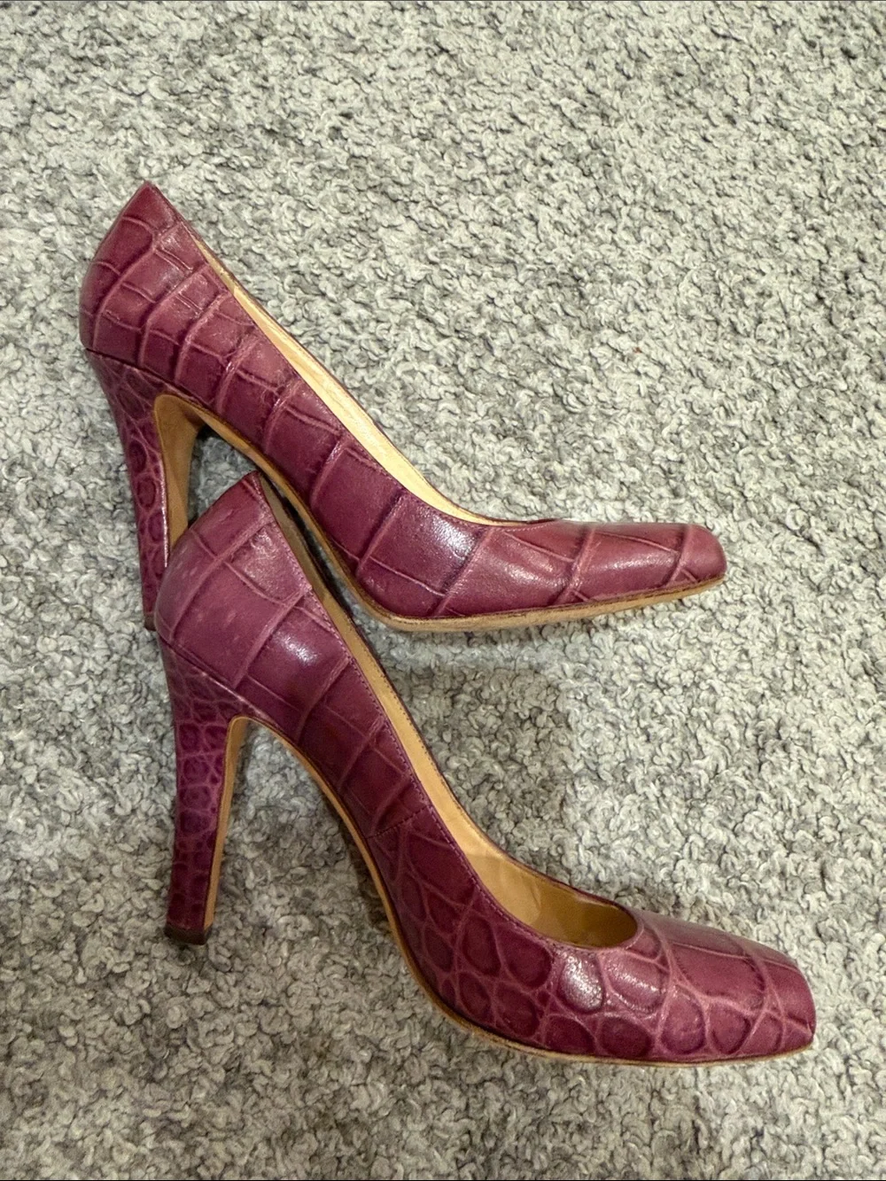 kate spade Purple Leather Pumps